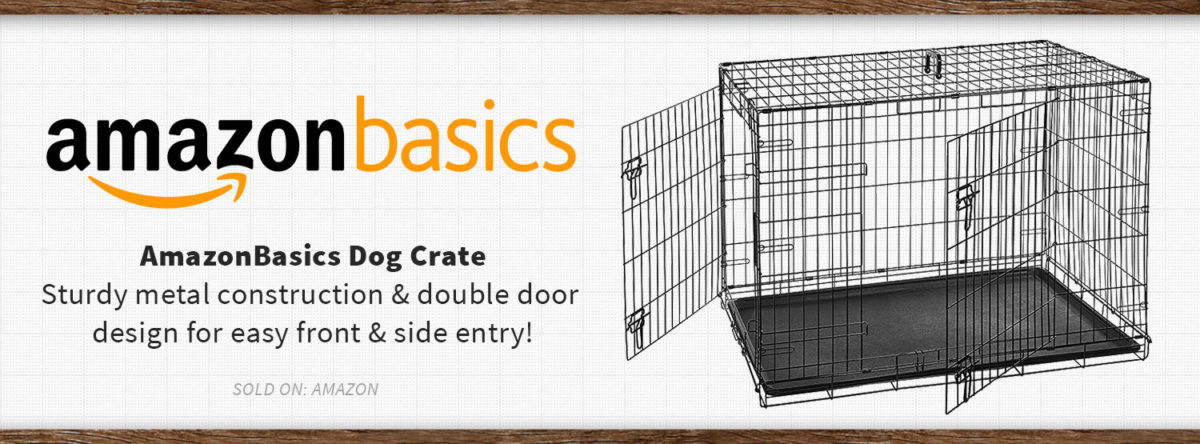 Recommended Products - AmazonBasics - Dog Crate